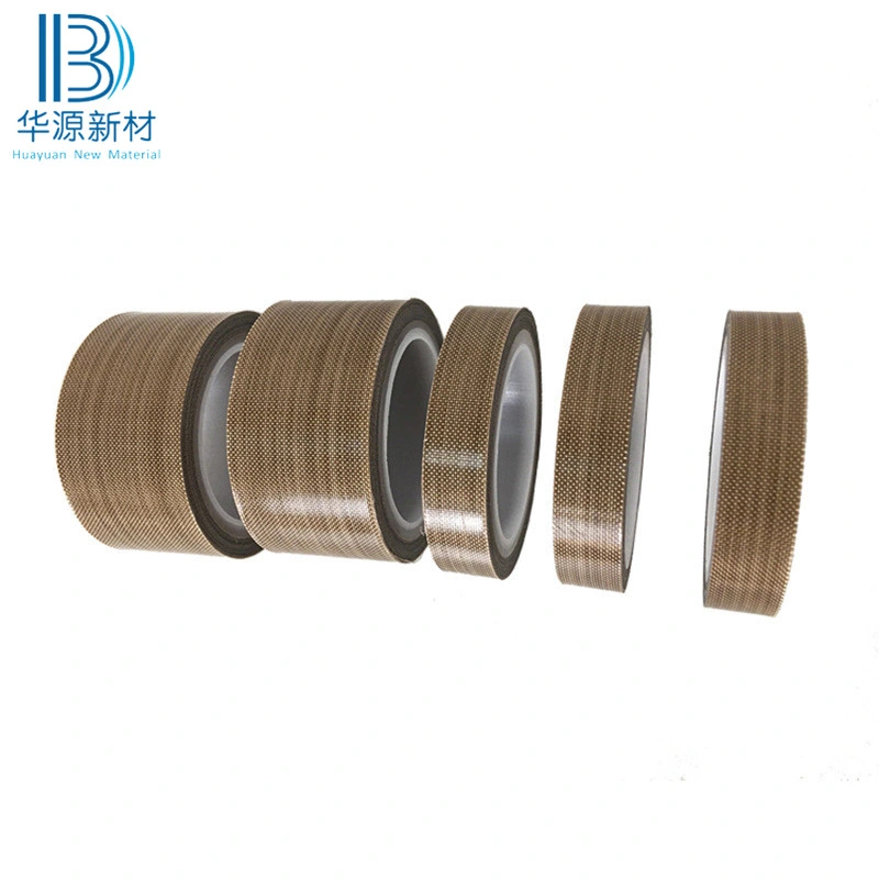 Heat Resistant PTFE Fiberglass Insulation Self Adhesive Tape