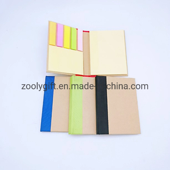   Factory Customize Kraft Hard Cover Colorful Self-Adhesive to Do List Planner Sticky Notes Notepad